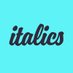 Italics Magazine (@ItalicsMag) Twitter profile photo