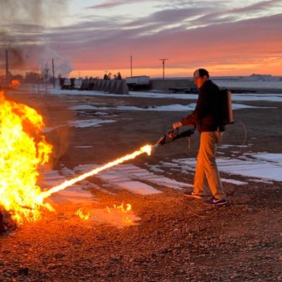 Father, Husband, Marine vet, Recreation professional, follower of CO sports, self proclaimed cultural icon, PGA golfer in training. Yup, that’s a flamethrower.