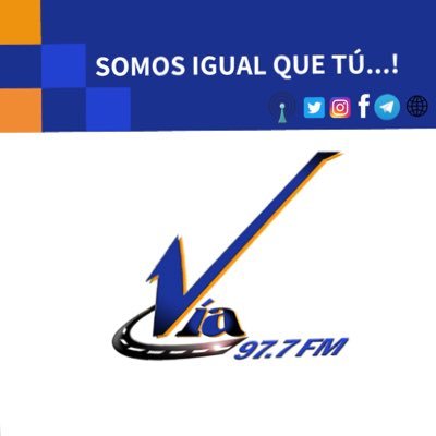 Via 97.7 FM la emisora que te trae la mejor #información y lo último en #entretenimiento. Bajo la Dirección general de @tortolerofm Porque somos ¡igual que tú!