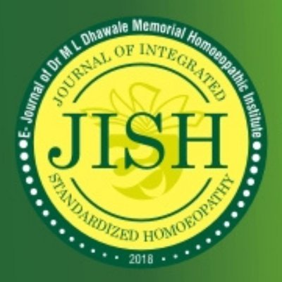 The Journal of Integrated Standardized Homoeopathy (JISH) is an open access peer-reviewed journal committed to publishing high-quality articles.