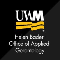 Helen Bader Office of Applied Gerontology at UWM(@UWM_AppGero) 's Twitter Profile Photo