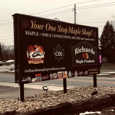 Richards Maple Products is a trusted family business, established in Chardon, Ohio since 1910. We sell maple syrup, maple candy and maple confections.