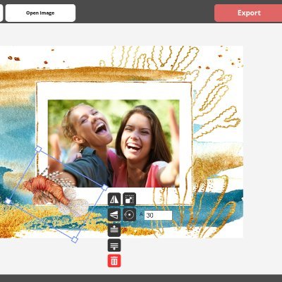 Online photo editors with library.  Create and sell your advertising banners, flyers and etc.