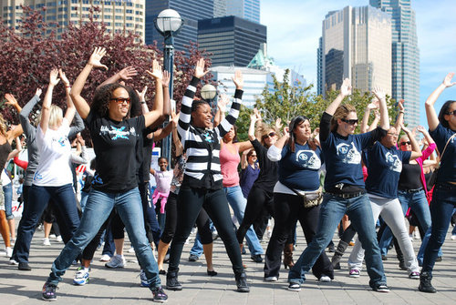 You've seen FLASHMOB on Oprah, Modern Family, etc. Now join in on the fun May 28th at HP Pavilion in San Jose. Learn moves at http://t.co/l2R5u0U8yS