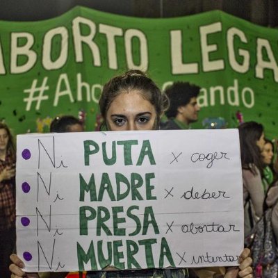 Movimiento ProVida.
#AbortoLegal #SeraLey