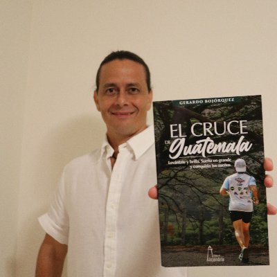 Deportista y
Escritor libro El Cruce de Guatemala
Logros:
1915km 🏃‍♂️🇵🇦🇨🇷🇳🇮🇭🇳🇸🇻🇬🇹
523k 🏃‍♂️🇬🇹
363k 🏃‍♂️🇸🇻
339k 🏃‍♂️TOR 🇮🇹
330km 🏃‍♂️🇭🇳