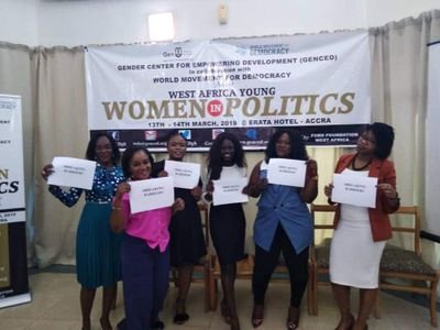Solidarity platform for young women in politics in the ECOWAS region to learn and share knowledge to increase their political participation and representation