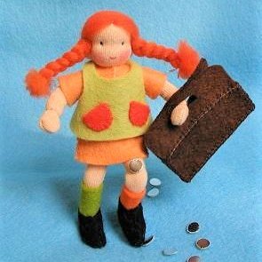 Ontwerpster van viltpoppen en geniet van het leven met man, (klein)kinderen en hondje. Houdt van krachttraining, mtb, schaatsen, buiten leven en wildkamperen.