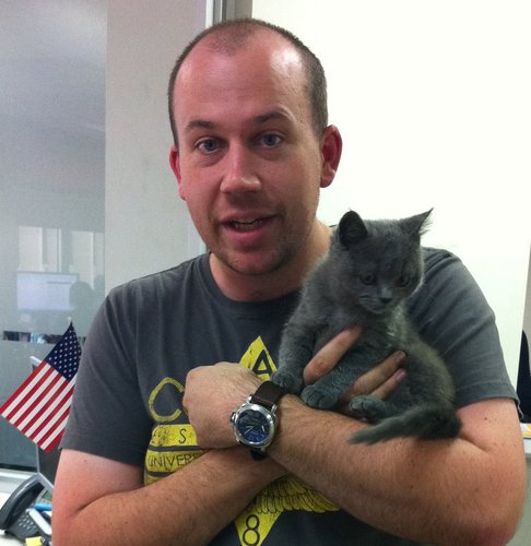 BenCondie's profile picture. This cat isn't mine.