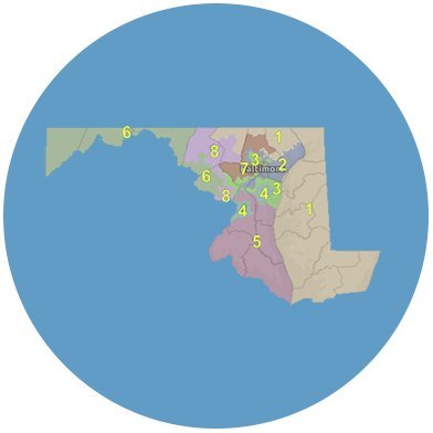 Updates on the process of congressional and legislative redistricting in Maryland following the 2020 U.S. Census. Email: redistricting.commission@maryland.gov