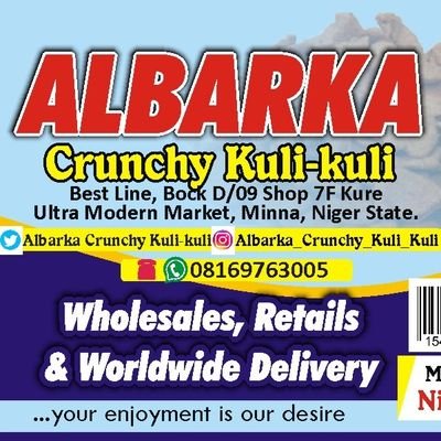 BarakahAb's profile picture. #your unique kuli kuli seller😉
#Entrepreneur
#striving Muslimah
#Certified Anatomist
#MPH (in view)
#Daughter of a praying mother❤️
call/whatsapp08169763005