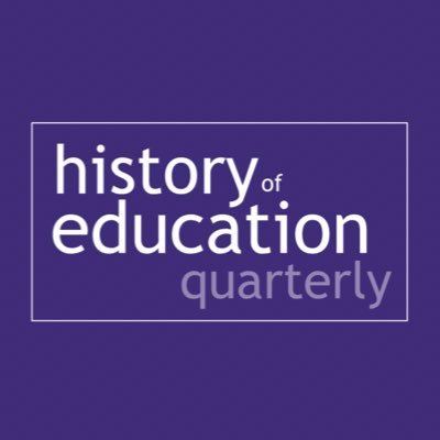 History of Education Quarterly, based in the University of Massachusetts system, is the official publication of @HistEdUSA and a leading scholarly journal.