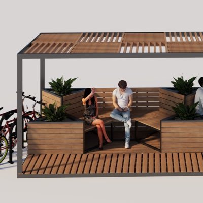 Construcción y Diseño de Parklets y Terrazas móviles, recuperando espacios y creando oportunidades para nuevos modelos de urbanismo