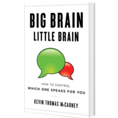 Kevin Thomas McCarney, author of Big Brain Little Brain®               
How to Control Which One Speaks for You.  
The 7 Principles of Big Brain Communication.