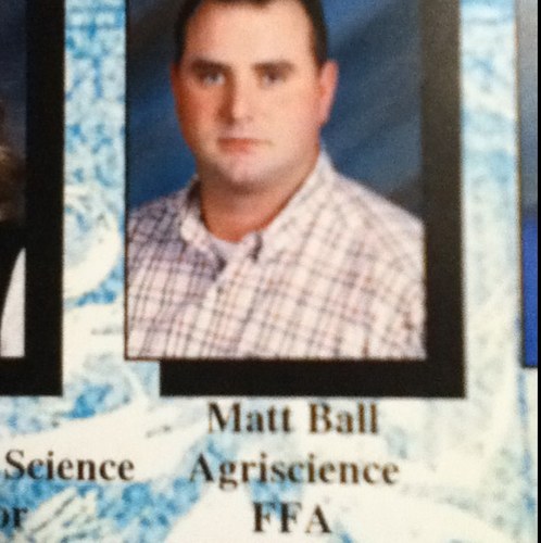 Hello i'm Matthew Ball I teach agriscience in Alabama. Florence FFA chapter!