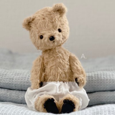 adot_asa's profile picture. オリジナルのぬいぐるみを作ってます。 インスタメイン 📕書籍「ぬいぐるみ&テディベアBOOK」