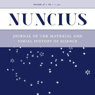 Based at @MuseoGalileo, Nuncius is an international journal devoted to the historical role of material and visual culture in science.
Publ. @BrillPublishing