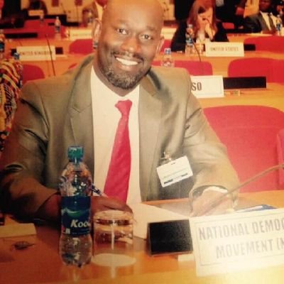 Chairman of the National democratic Movement Patriotic Front (NDM-PF)
Member of South Sudan Opposition Movements Alliance (SSOMA).