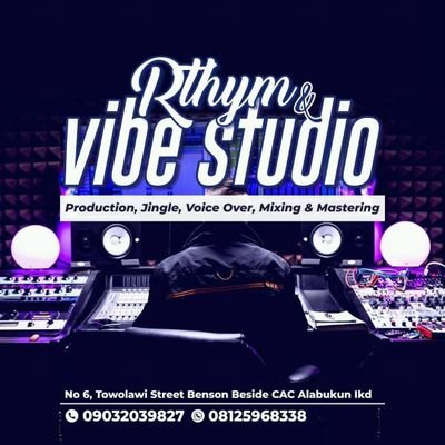 music producer at rthym and vibe studio