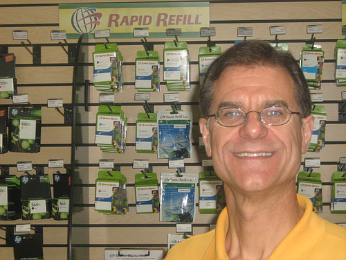 RapidRefillTpa's profile picture. Rapid Refill Tampa your local source for print solutions: Ink and laser toner cartridges Save money, time & the planet! Rethink Your Ink  Love to hear from you.