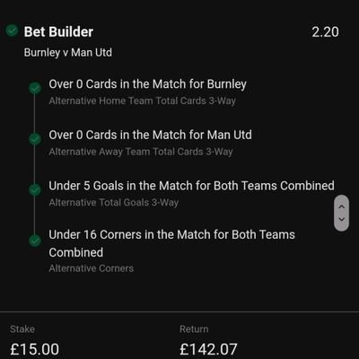 Want to share the fun and potential winning ways of a footy bet builder..