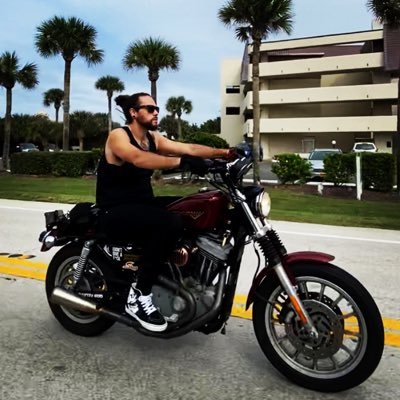 petervargas716's profile picture. @sportypete716 -Instagram                           -Harley Davidson Sportster 1200s               -sporty mob stunner