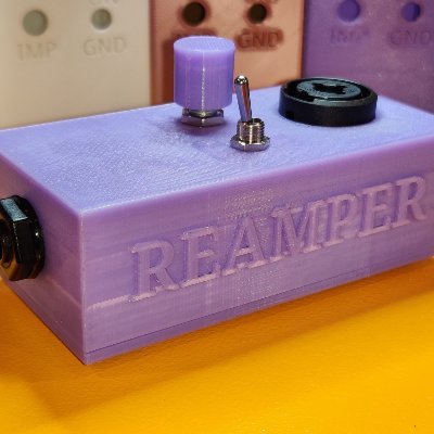 mixer_rock's profile picture. https://t.co/oID2NkSt5Z
Handmade Guitar Reamp Box
