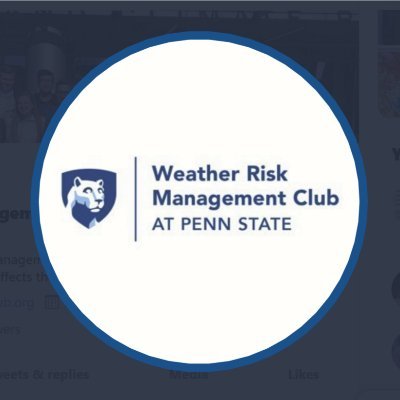 We are the Weather Risk Management Club at Penn State! Our members are interested in how weather affects the financial market, energy industry, and insurance.