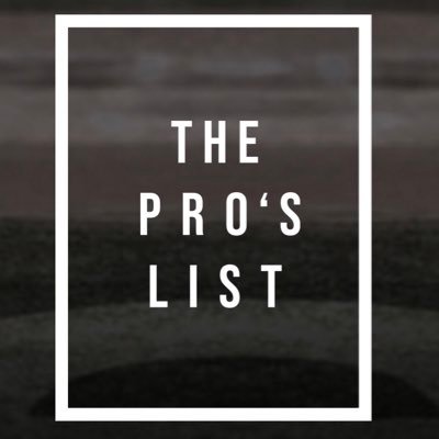 The Pro's List