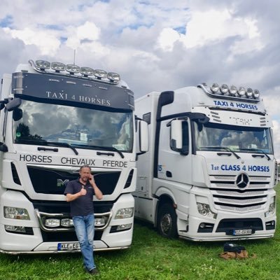 Taxi4Horses was founded 2003 with a 2 stall box, now 5 trucks on the road. No.1 German based for trips between Germany - Ireland.