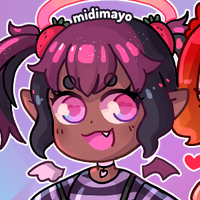 Midi! 🍓 Illustrator + Vtuber! (@midimayo) 's Twitter Profile