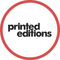 Printed Editions (@printededitions) 's Twitter Profile Photo Printed Editions (@printededitions) 's Twitter Profile Photo