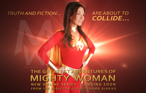 MightyWomanShow's profile picture. A new #superheroine serialized book, now available #free at #wattpad Created and written by @etozzi. #amwriting #superhero #mightywoman