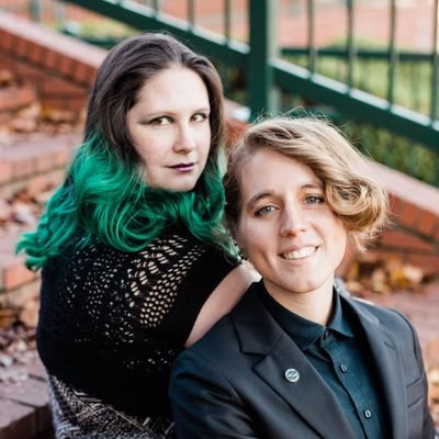 Sam - enby, aro, ace (they/them) & Lauren - bi (she/her) 
Coauthors of ❄FROSTFIRE🔥, a queer dark fantasy.
https://t.co/K1eCsTtlhR