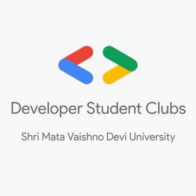 Developer Student Club - Shri Mata Vaishno Devi University. Powered by Google Developers