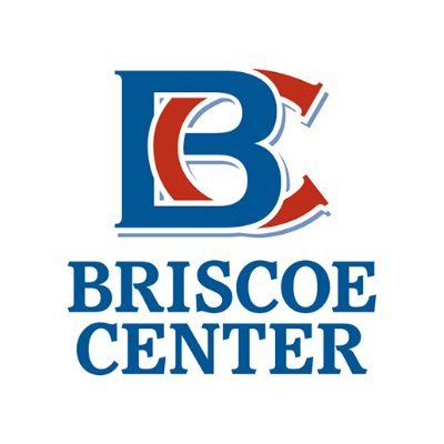 logo of Briscoe Center, showing letters B and C intertwined