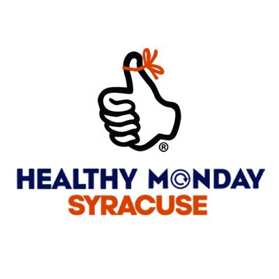 Monday - The Day all Health Breaks Loose! Healthy Monday Syracuse is a program of @SULernerCenter 
Facebook: @HealthyCuse
Instagram: @HealthyCuse