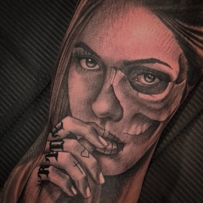 tattoo artist/airbrush /owner of THE TATTOO STATION, 105 winstanley rd M33 2AT/ MANCHESTER