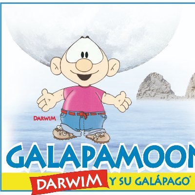 Galapamoon, luna de Galápagos. El mundo es maravilloso y lleno de aventuras!!