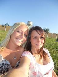 I like to cheerlead and hang out with my friends and party