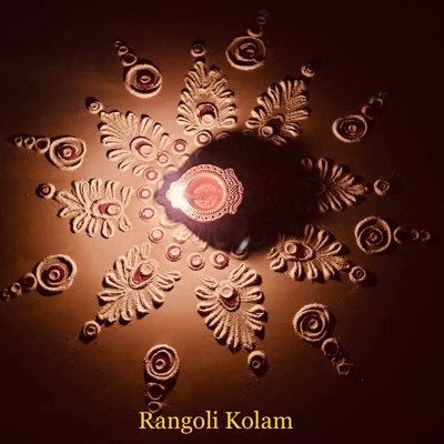 Rangoli Kolam By Meena