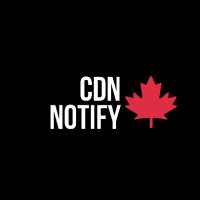 CDN Notify 🇨🇦(@CDNnotify) 's Twitter Profile Photo