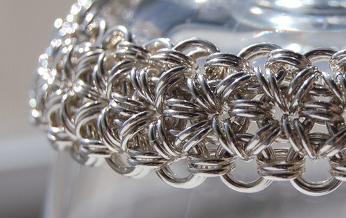 I create the ancient art of Chainmaille Jewelry