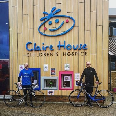 July 10th-18th 2021, cycling Wirral to Paris for Claire House Children's Hospice charity! Donate below 👇

https://t.co/VfQMD2YgLi