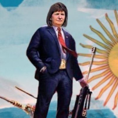 Cuenta no real de Patricia Bullrich. El que no trabaja que no coma como dice la biblia