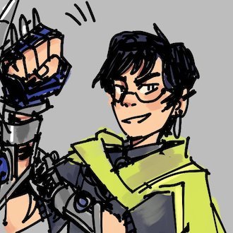 crowbeaksoup's profile picture. 23 ↑He/him.
Inactive but I love looking at art!! Current obsession: Orb