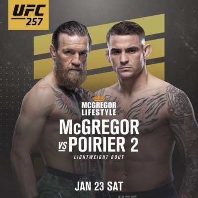 🥊 Ready to Watch #UFC257 - Poirier vs McGregor 2 Live Stream Free 1080p Online. Link https://t.co/ZyYTkypA3r  UFC 257 Stream Link. #McGregorPoirier2 Live Streaming Link