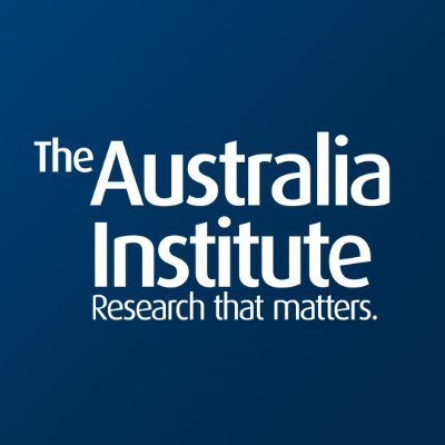 The Australia Institute is a leading think-tank based in Canberra https://t.co/GDuUqR0Eyi | Authorised by E Bennett, The Australia Institute, Canberra 2603