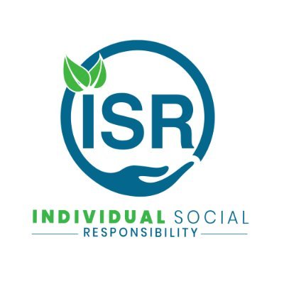 Individual Social Responsibility (ISR) is an individual’s commitment to enact positive change through their actions. #BeTheChange and Join #ISR.