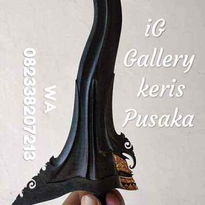 GalleryKeris's profile picture. pembelian dan pemesanan keris
garapan halus dan rapi
WA:082338207213/
IG:Gallery keris pusaka/
        Fb:Faris saputra/
youtube: Faris saputra